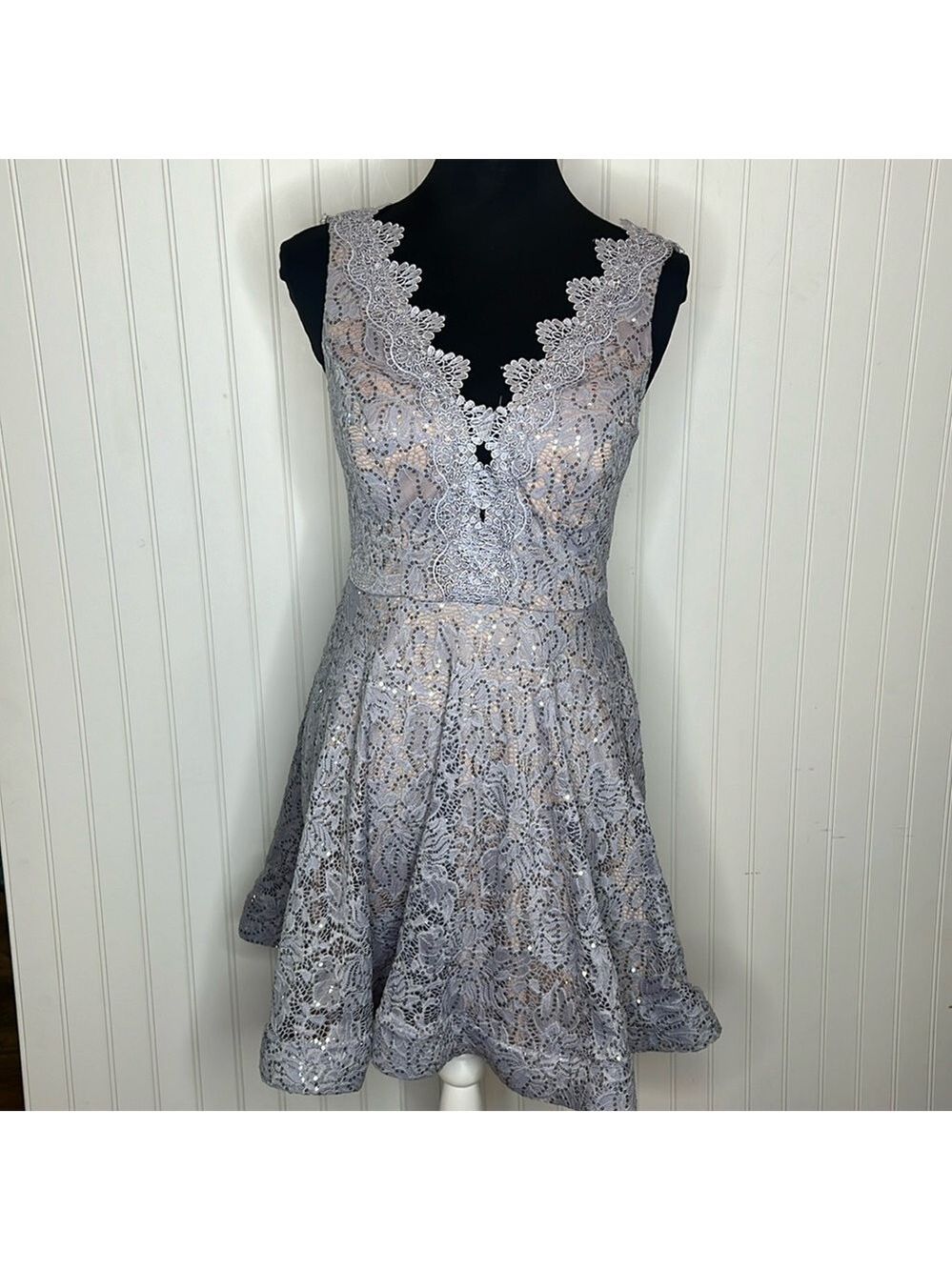 Jodi Christopher Fit and Flare Prom Wedding Dress Size 5